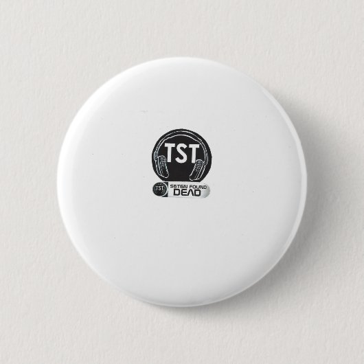 TST SATAN IS DODE RONDE BUTTON 5,7 CM (Voorkant)