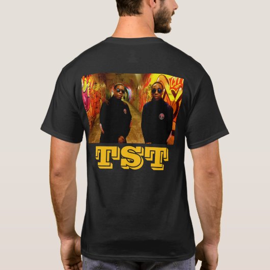 TST. T-shirt foncé de base (Dos)