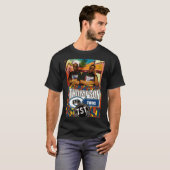 TST. T-shirt foncé de base (Devant entier)