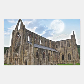 Tstage Abbey, klooster van Cistercian, Wales Rechthoekige Sticker