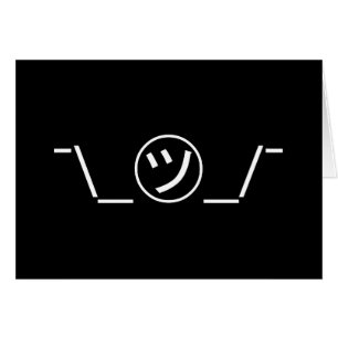 Tsu Kana Shrug Emoticon - piobe\_ ㋡_/ Japanse Kaom