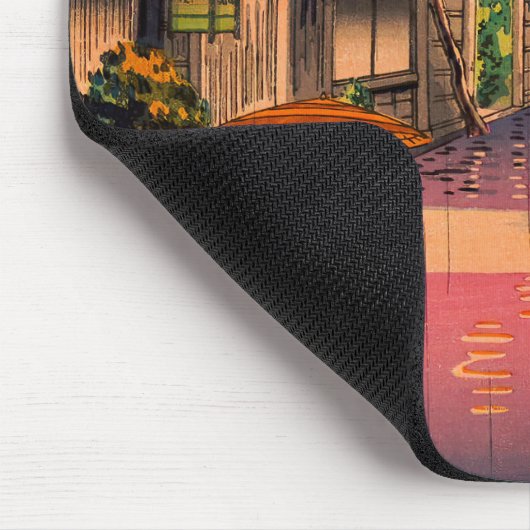 Tsuchiya Koitsu - Avond in Ushigome Muismat (Hoek)