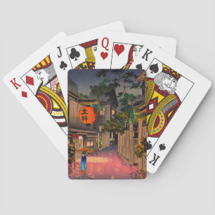 Tsuchiya Koitsu - Avond in Ushigome Pokerkaarten