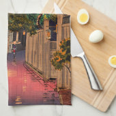 Tsuchiya Koitsu - Avond in Ushigome Theedoek (Quarter Fold)