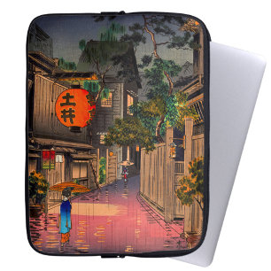 Tsuchiya Koitsu - Evening in Ushigome Laptop Sleeve