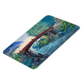 Tsuchiya Koitsu - Heilige brug bij Nikko Magneet (Linkerzijde)
