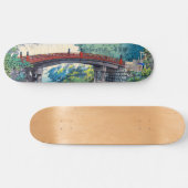 Tsuchiya Koitsu - Heilige brug bij Nikko Skateboard (Horizontaal)