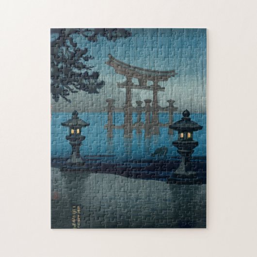 Tsuchiya Koitsu - Miyajima in de regen Legpuzzel (Verticaal)