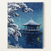 Tsuchiya Koitsu - Neige sur l'Ukimido à Katada (Dos)