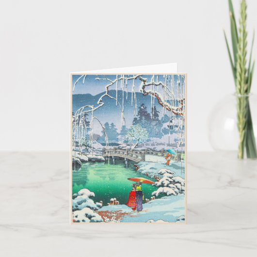 Tsuchiya Koitsu schetsen van beroemde plaatsen in Kaart (Voorkant)