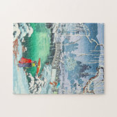 Tsuchiya Koitsu schetsen van beroemde plaatsen in  Legpuzzel (Horizontaal)