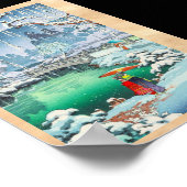 Tsuchiya Koitsu schetsen van beroemde plaatsen in  Poster (Hoek)