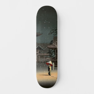 Tsuchiya Koitsu - Sneeuw bij Nezu-schrijn Skateboard