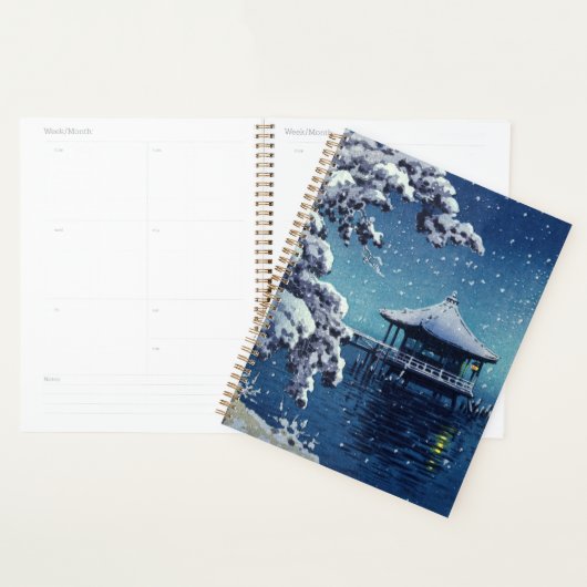 Tsuchiya Koitsu - Sneeuw op de Ukimido bij Katada Planner (Display)
