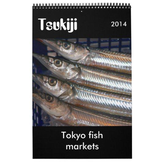 tsukiji fotografie 2014 kalender (Hoes)