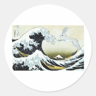 TSUNAMI BUNNY RONDE STICKER
