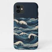 tsunami-golven Case-Mate iPhone case (Achterkant)