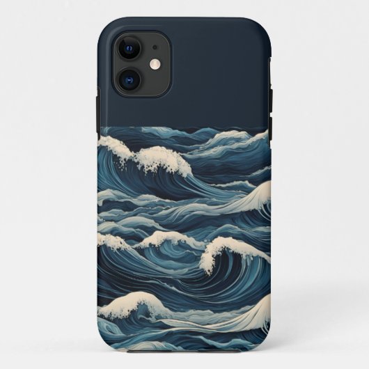 tsunami-golven Case-Mate iPhone case (Achterkant)