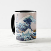 Tsunami Grote Golf van Kanagawa Japan door Hokusai Mok (Voorkant links)