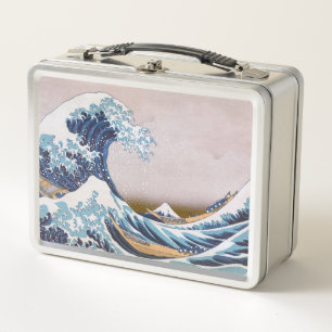 Tsunami Grote Golf voor Kanagawa Japan door Hokusa
