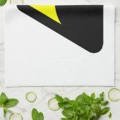 Tsunami Hazard Sign Theedoek (Gevouwen)