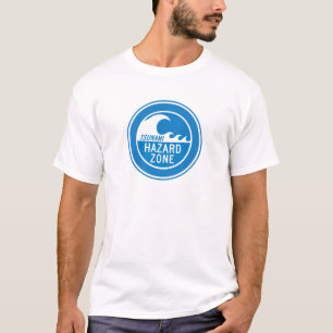 TSUNAMI HAZARD ZONE T-SHIRT