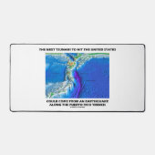 Tsunami Porto Rico Tectonique de plaque de tranché (Recto)