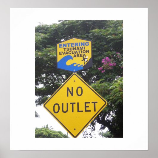 Tsunami Poster (Voorkant)