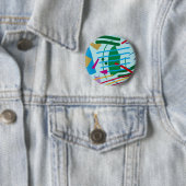 Tsunami Ronde Button 5,7 Cm (In situ)