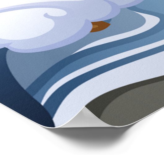 Tsunami Wave Poster (Hoek)