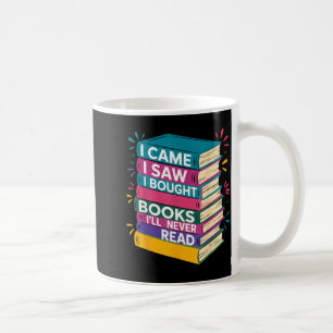 Tsundoku-definitie bibliophile boekenwurm boek lie koffiemok