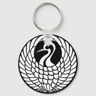 Tsuru Crane sleutelhanger