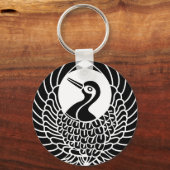 Tsuru-mon Sleutelhanger (Voorkant)