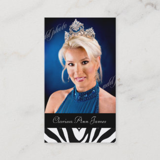 TT-Beauty Pageant-fotokaart Visitekaartje