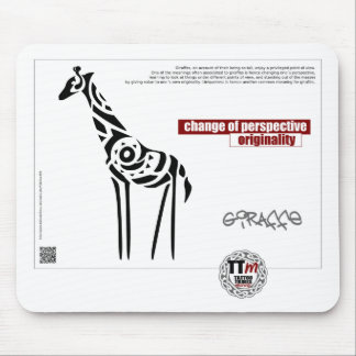 TT betekenissen - GIRAFFE Muismat