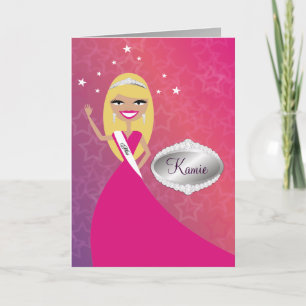 TT-misser Blonde van de Prinses van de Kaart