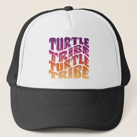 TT wavy trucker hat Pet (Voorkant)