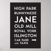 TTC - Poster de Bloor-Danforth High Park (Devant)