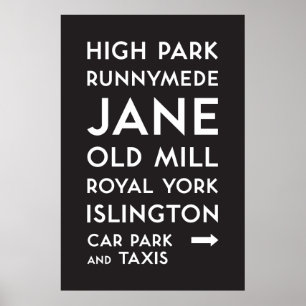 TTC - Poster de Bloor-Danforth High Park