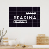 TTC - Poster treinen station Spadina (Keuken)