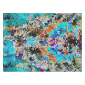TTEQOTGCubismINV SGDRKDP BLUE Tafelkleed (Voorkant (Horizontaal))