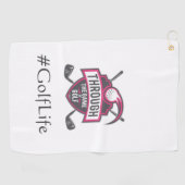 TTGOG Golf Towel Golfhanddoek (Horizontaal)