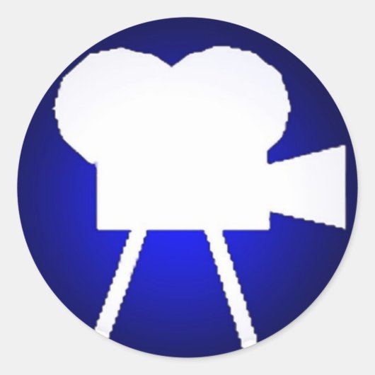 TTTstudios Logo Ronde Sticker (Voorkant)