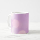 Tu aimes maman, café blanc et violet Mug (Devant gauche)