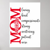 Tu aimes maman...traits de caractère Poster (Devant)