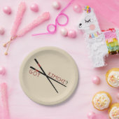 Tu as Kimchi ? Assiettes en Papier. (Fête)