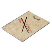 Tu as Kimchi ? Carnet de baguettes personnalisées (Côté gauche)