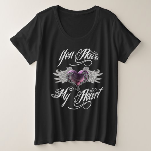 Tu As Mon Coeur Rose (Design devant)