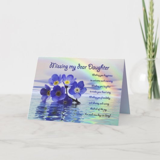 Tu as oublié ta carte pour fille avec oublie-moi n (Devant)