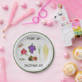 Tu Bishvat Papieren Bordje (Feest)